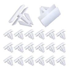 20PCS Rocker Panel Moulding Rivets Clips, Durable Nylon Fasteners, Universal