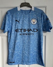 Manchester City Home Shirt 2020/2021 Small