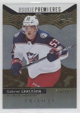 2017 Upper Deck Trilogy Rookie Premieres Level 1 /999 Gabriel Carlsson #61 1ct0