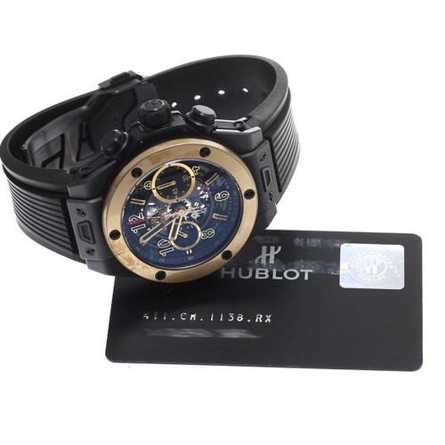 Hublot 411.CM.1138.RX 49mm Ceramic Black Dial Automatic Watch #C14639