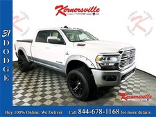 2022 Ram 2500 Laramie White I6 Turbocharged 4DR Custome Rims Bedliner KCDJR