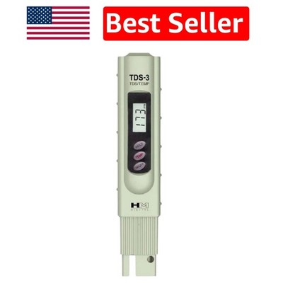 Advanced Handheld TDS Meter for Accurate Water Testing - Includes Carry Bag