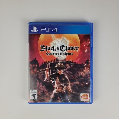 Black Clover Quartet Knights Sony PlayStation 4 PS4 CIB Complete Tested Action