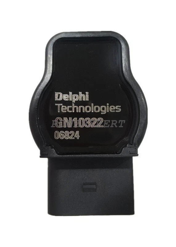 Conjunto de bobina de encendido Delphi 2007-2009 para AUDI A4 VW Passat L4 2,0 L 4 piezas OEM Foto 2 de 4