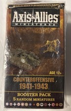 WW II Axis  Allies Miniatures Game: Counteroffensive 1941-1943 Booster Pack