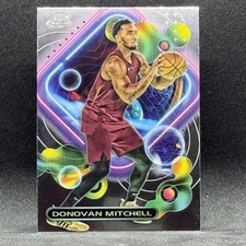 Donovan Mitchell 2023-24 Topps Chrome Cosmic #25 Cleveland Cavaliers