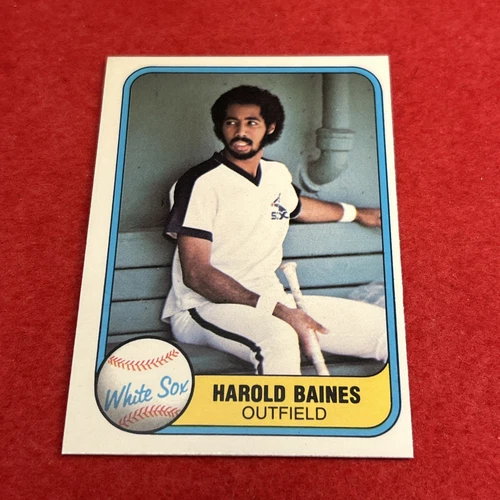1981 Fleer Harold Baines #346 (RC) Rookie Card