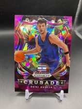 2020 Prizm Deni Avdija Rookie Trailblazers Crusade Purple Ice /149 #86 Portland