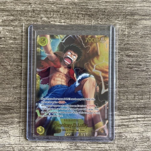 One Piece TCG Monkey.D.Luffy OP15-119 SEC NM