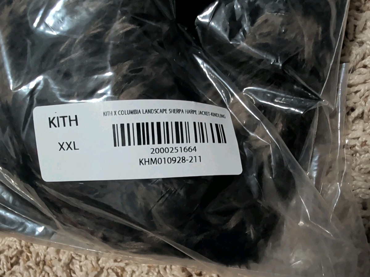 Kith for Columbia NSE Japan Landscape Sherpa Harper Jacket Brown