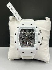 Activa X Invicta Men’s Skeleton Sport Watch White 44mm ACW2305-004