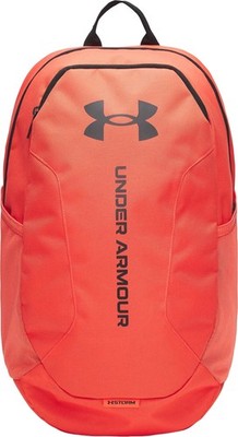 Under Armour Hustle Lite Backpack Red Gym Travel Training Bag Mens Womens