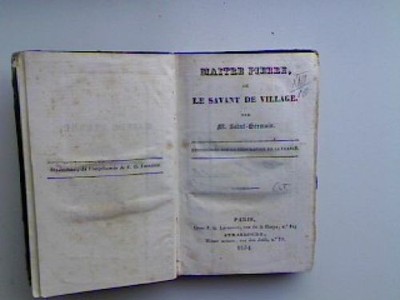 Maitre Pierre, ou Le savant de village. Entretiens sur la Géographie de la Franc