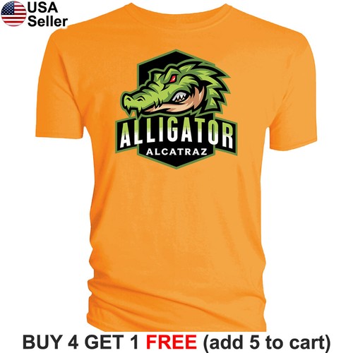 Camiseta Alligator Alcatraz Propia Patrulla Fronteriza Prisión Hielo Política BAA06 - Imagen 20 de 20