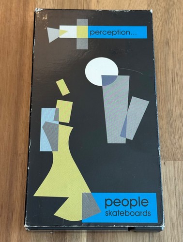 People Skateboards VHS Video - Perception 1995 - TESTED