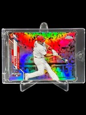 2020 Topps Chrome ALBERT PUJOLS /250 REFRACTOR SSP HOLO VARIATION UPDATE🔥RARE🔥
