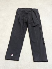 Sweaty Betty Leggings Womens Small Black Cycling Yoga Fitness Stretch Zip Pocket