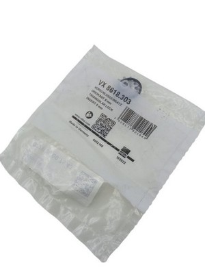 Rittal VX 8618.303 Dreieckiger Schlosseinsatz aus Zinkdruckguss Typ G für Griffe