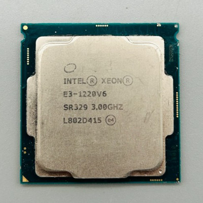 Intel Xeon E3-1220 v6 (4x 3.00GHz) CPU Prozessor Sockel 1151