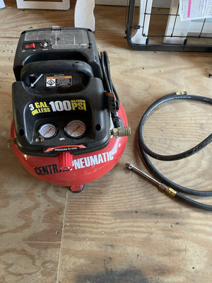 Central Pneumatic 95275 Pancake Air Compressor