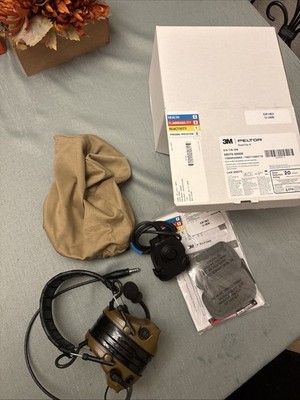 3M Peltor Comtac V Hearing Defender Electronic Headset Brand New In Box