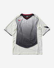 Nike Total 90 Dri-Fit Soccer Jersey Wihte Black Loose Fit HV1178-133