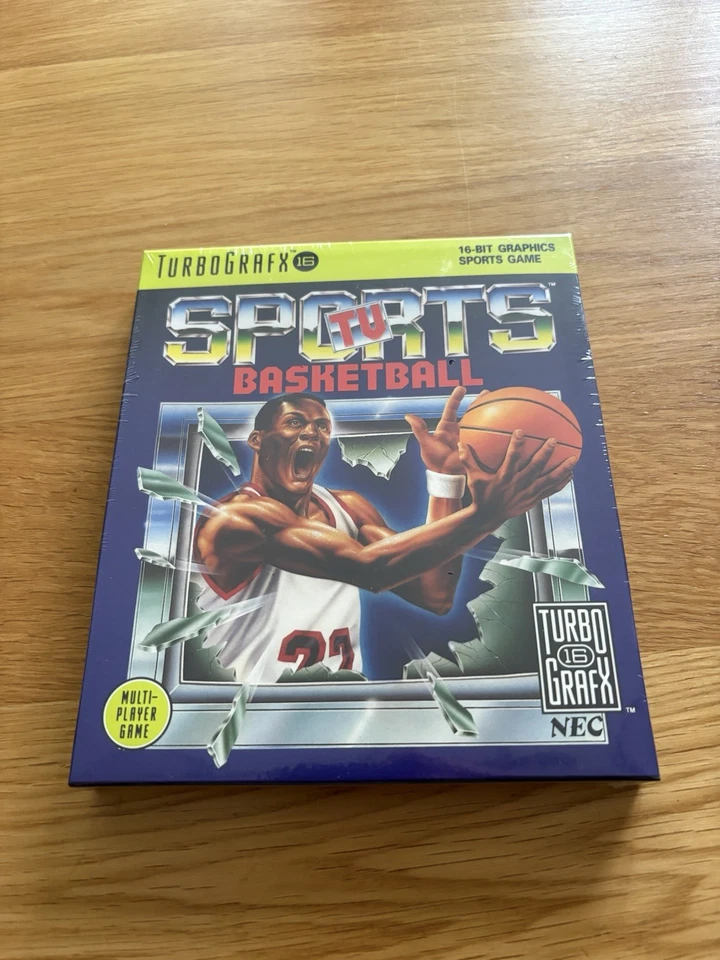 New & Sealed TV SPORTS BASKETBALL NEC TurboGrafx PC Engine Duo Express PC Engine - Image 3 of 4