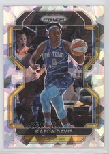 2022 Panini Prizm WNBA Ice Prizm Kaela Davis #127 3c7