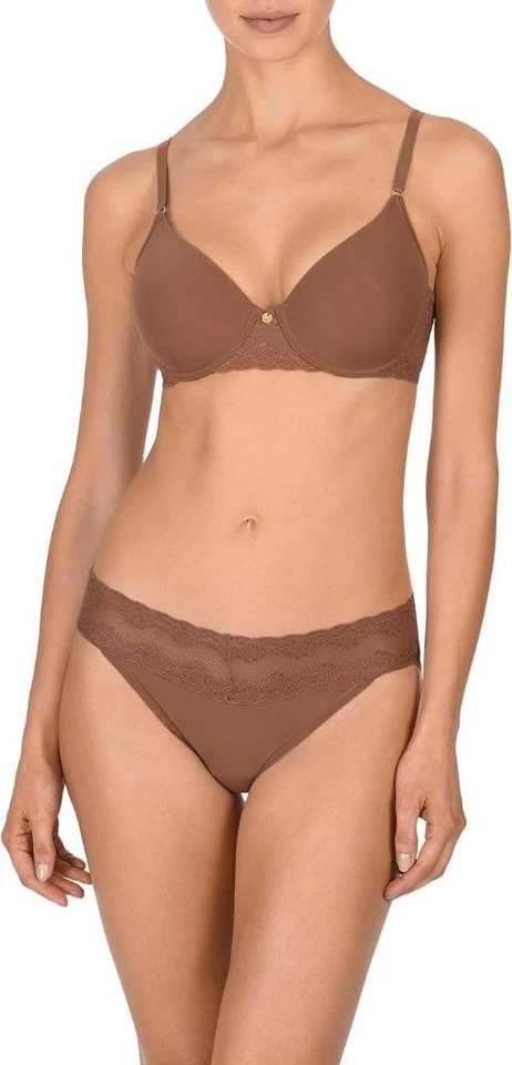 Natori Bliss Perfection Underwire Contour Bra in Cinnamon Size 30A - Image 2 of 3