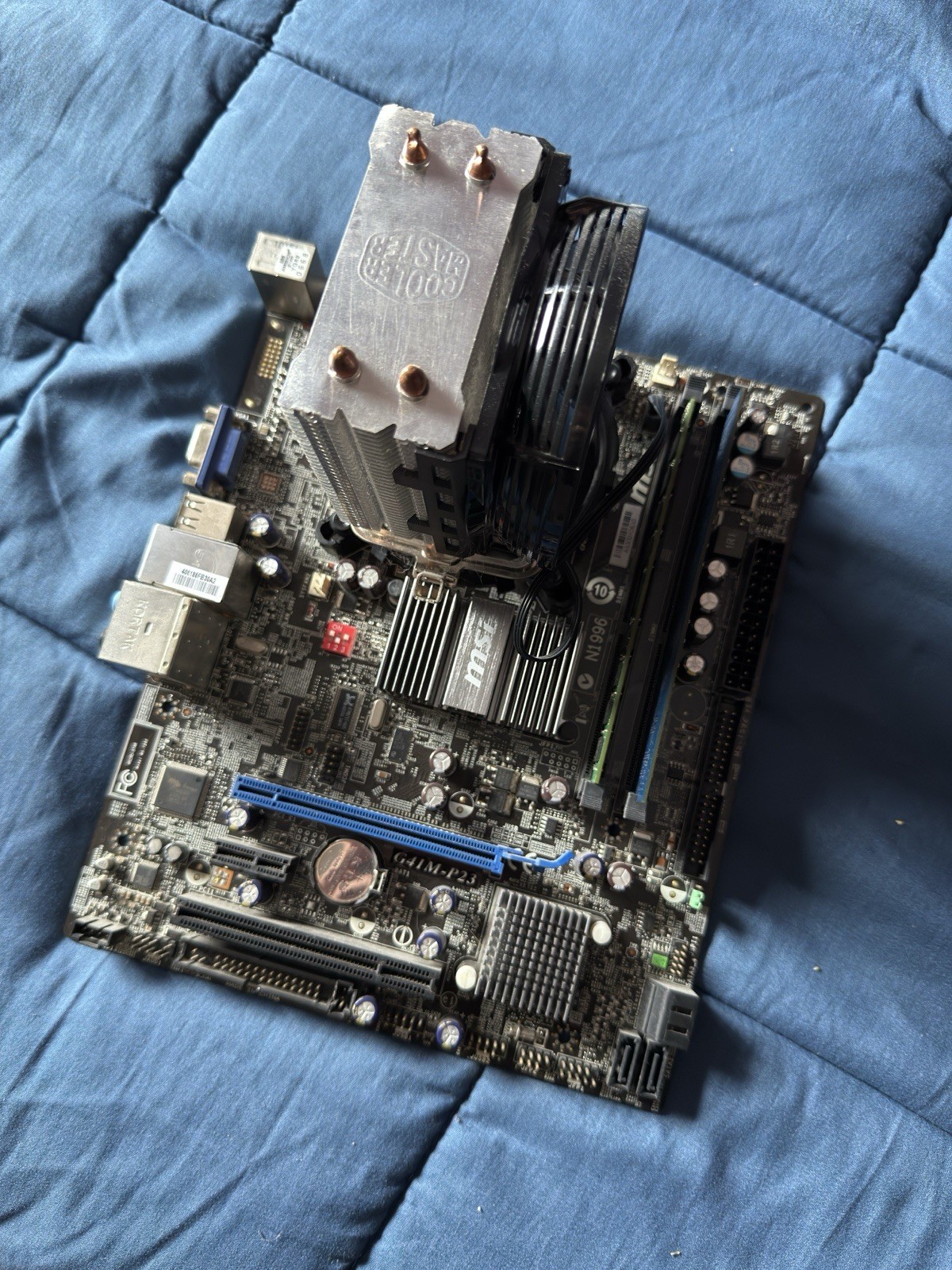 Motherboardwithprocessorandram