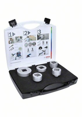 Bosch X-LOCK DrySpeed Set, 20/25/35/51/68 mm