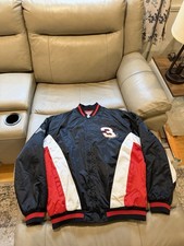 Vintage 90s Dale Earnhardt Sr. 3 Nutmeg NASCAR Puffer Jacket Size L
