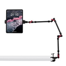 Adjustable Articulating Arm with Clamp and Holder Clip for Desk Mount, Desk S...