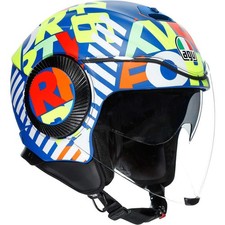 CASCO AGV JET Doppia Visiera ORBYT METRO 46 TAGLIA XS