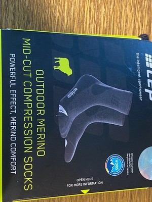 Sport  Socken Herren ''CEP OUTDOOR MID-CUT COMPRESSION SOCKS'' Gr. 43-46