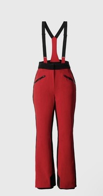 Mackage NYOMI-R women's Snow Bib Pants Red Black Size S Skiing Winter Zip