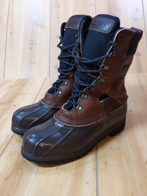 LL Bean Duck Boots Womens 7 Thinsulate Vibram Removable Liner Hunting Leather