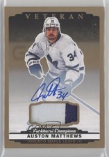 2022-23 Upper Deck Parkhurst Champions 14/25 Auston Matthews #200 Patch Auto v6h