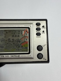 RARE VINTAGE SOVIET  MICKEY MOUSE USSR CATCH EGG ELEKTRONIKA GAME & WATCH