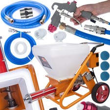 Machine à enduire Rosfix MaxStream30 3000W, débit 16 L/min, réservoir de 50 L