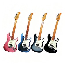 High-Grade Solid Wood Smart Electric Guitar Built-in 8 Effects Processor