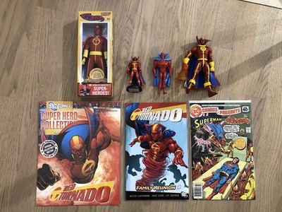RED TORNADO LOT MEGO 50th Anniversary Eaglemoss JLU Prototype DC Classics Wave 1