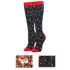 Christmas Light Socks for Kids - Secret Santa Gifts, Holiday Socks, Xmas Stoc...
