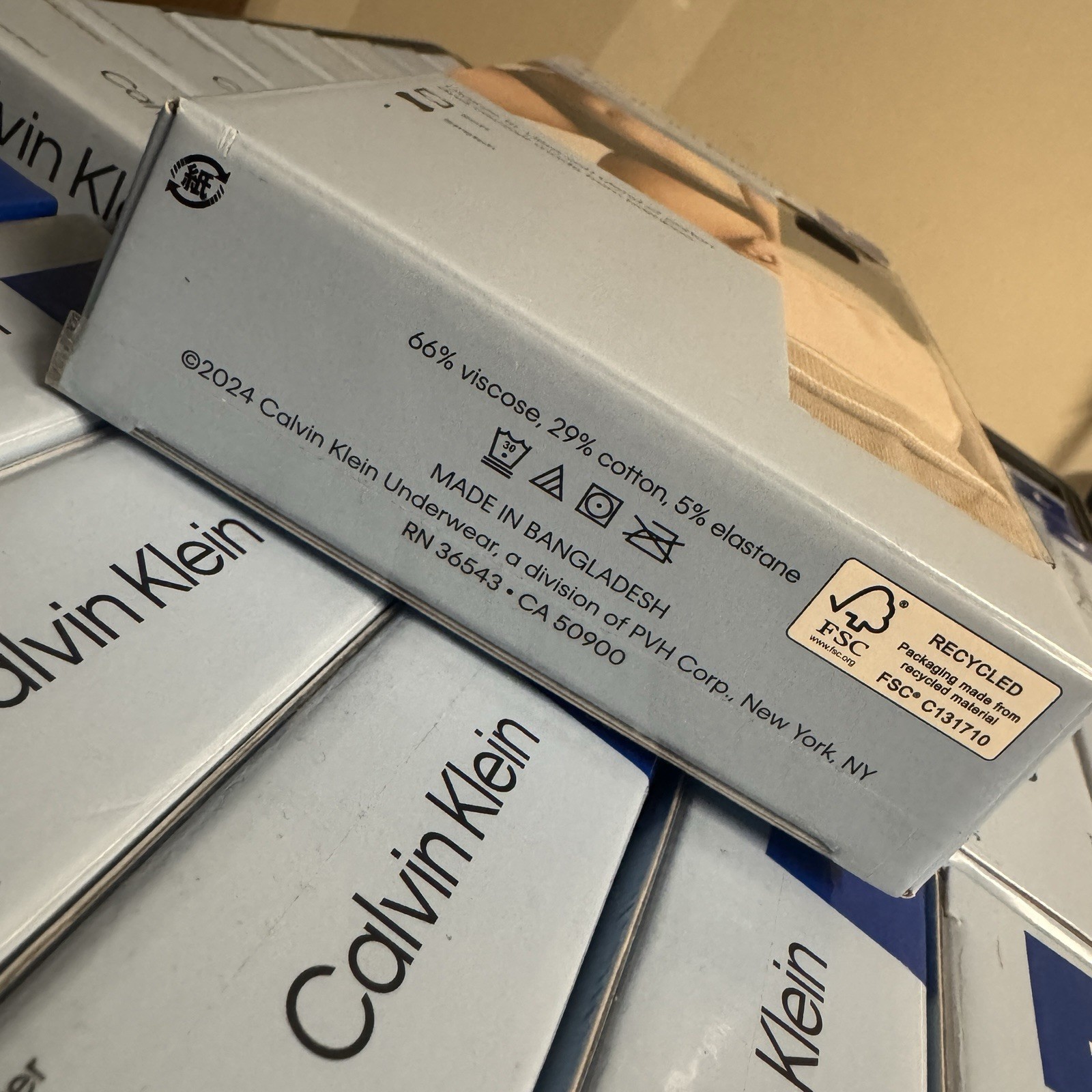 NEW CALVIN KLEIN WOMEN'S 3-PACK HIPSTER UNDERWEAR NWT - (LARGE) thumbnail 2