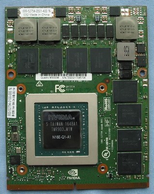 DEAD Repair Project Easy Fix? Dell Nvidia Quadro M3000M Laptop Graphics Card 4GB