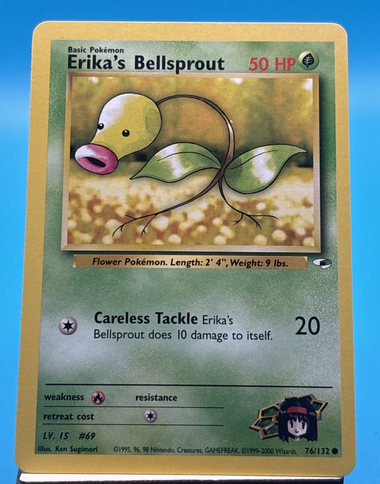 Pokemon Erika's Bellsprout 76/132 Common (NM)