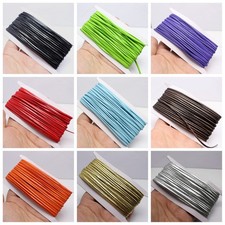 110 Yards 2.5mm Flat Synthetic Leather Cord - Soft Jewelry Lace String for DIY