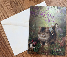 Leanin Tree A Birthday Wish kitten for a day filled with sweet magical moments