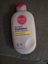 eos Shea Better Cashmere Body Wash,Vanilla Cashmere,Moisturizing,pH Balanced-16o