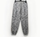 Vintage 90s All Over Sports Print Sweatpants XL USA Graphic Joggers Black White — photo 1